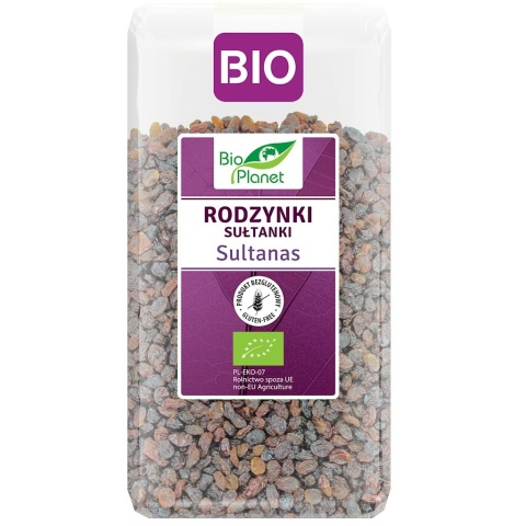 RODZYNKI SUŁTANKI BIO 400g BIO PLANET