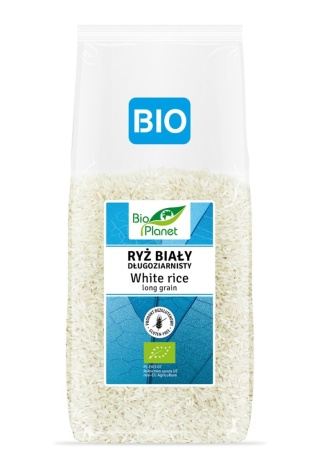 RYŻ BIAŁY DŁUGOZIARNISTY BEZGLUTENOWY BIO 1 kg BIO PLANET