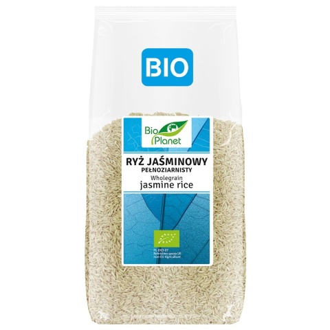 RYŻ JAŚMINOWY PEŁNOZIARNISTY BIO 500g BIO PLANET