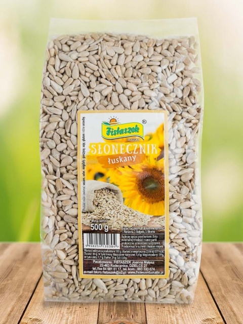 SŁONECZNIK ŁUSKANY 500g FISTASZEK