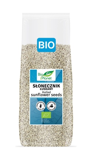 SŁONECZNIK ŁUSKANY BEZGLUTENOWY BIO 800 g BIO PLANET