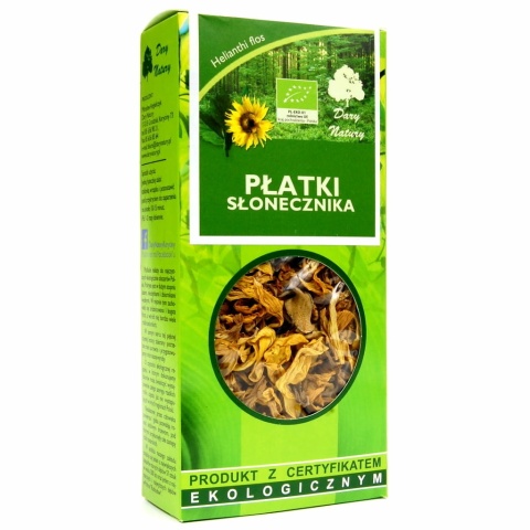 SŁONECZNIK PŁATKI EKO 25 g DARY NATURY