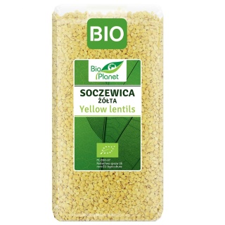 SOCZEWICA ŻÓŁTA BIO 400 g BIO PLANET
