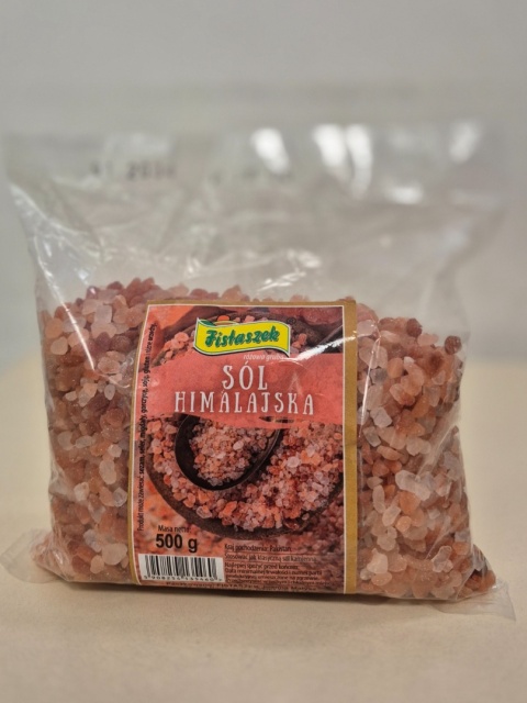 SÓL HIMALAJSKA GRUBA 500g FISTASZEK