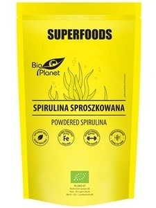 SPIRULINA W PROSZKU GLONY 200g SUPERFOODS