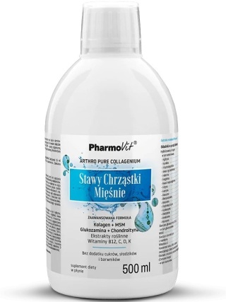 STAWY, CHRZĄSTKI, MIĘŚNIE 500ml PHARMOVIT