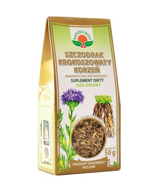 SZCZODRAK KROKOSZOWATY KORZEŃ 50 g NATURA WITA