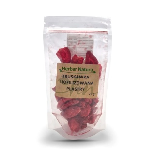 TRUSKAWKA LIOFILIZOWANA 25g HERBAR NATURA