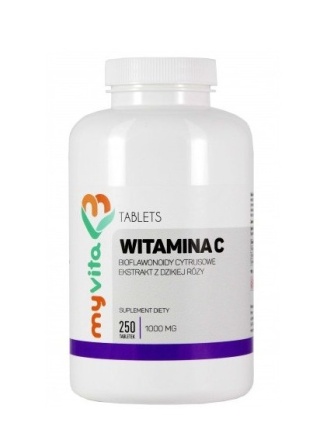 WITAMINA C1000mg+BIOFL+RÓŻA 250 tabl MYVITA