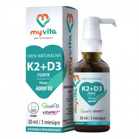 WITAMINA K2+D3 4000 30ml MY VITA