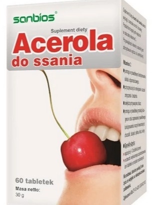 ACEROLA DO SSANIA 60 TAB. SANBIOS