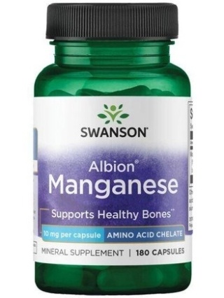 ALBION CHELAT MANGANU 10mg 180kaps SWANSON