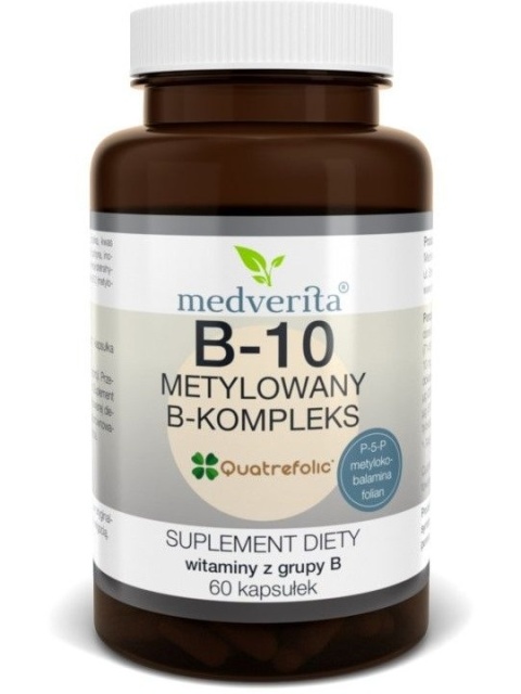 B-10 METYL B-KOMPLEKS 60 kaps MEDVERITA