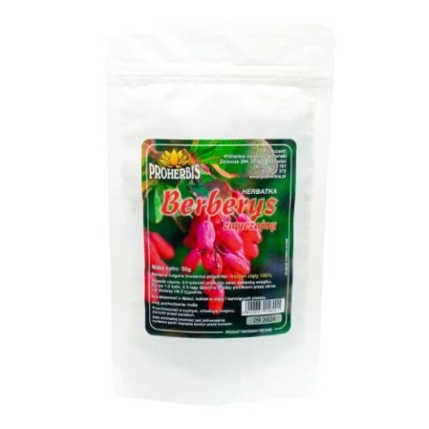 BERBERYS ZWYCZAJNY KORZEŃ CIĘTY 50 g PROHERBIS
