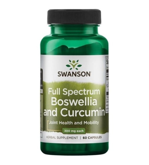 BOSWELIA & KURKUMINA FULL SPECTRUM 60kaps.SWANSON