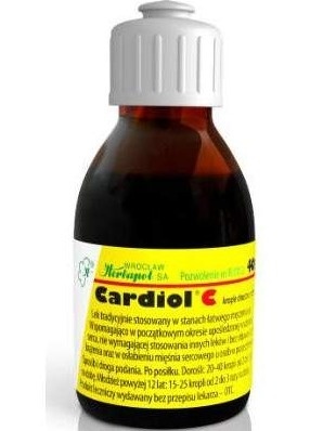 CARDIOL C 40g HERBAPOL WROCŁAW