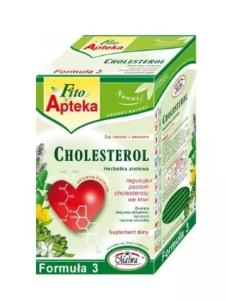 CHOLESTEROL FORMUŁA 3 FIX 20 sasz FITO APTEKA
