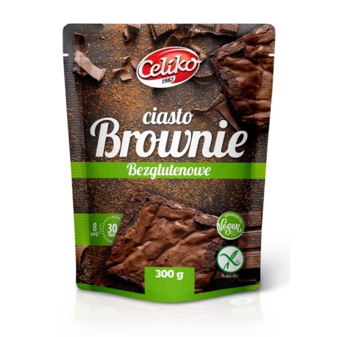 CIASTO BROWNIE 300g CELIKO