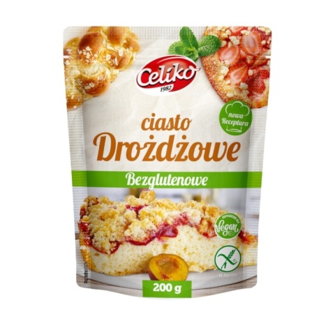 CIASTO DROŻDZOWE BEZGLUT CELIKO 200g