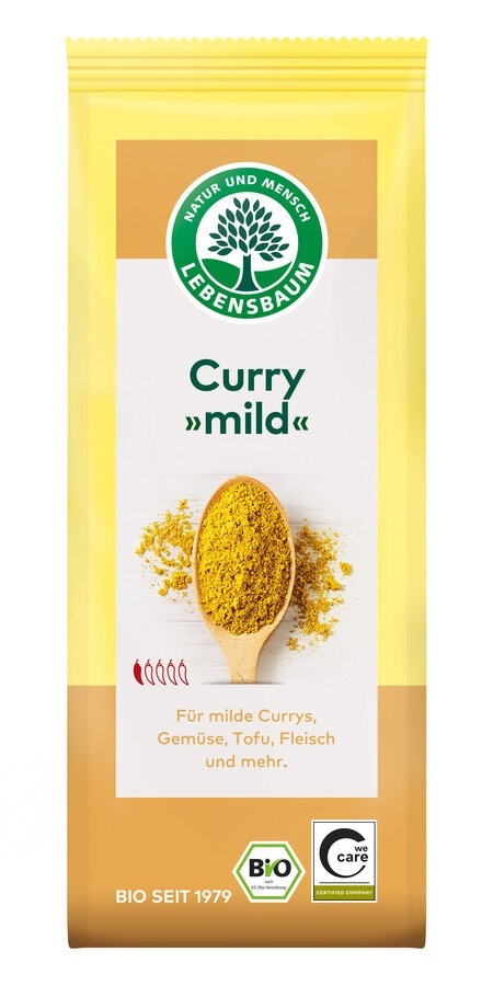 CURRY ŁAGODNE BIO 50g LEBENSBAUN