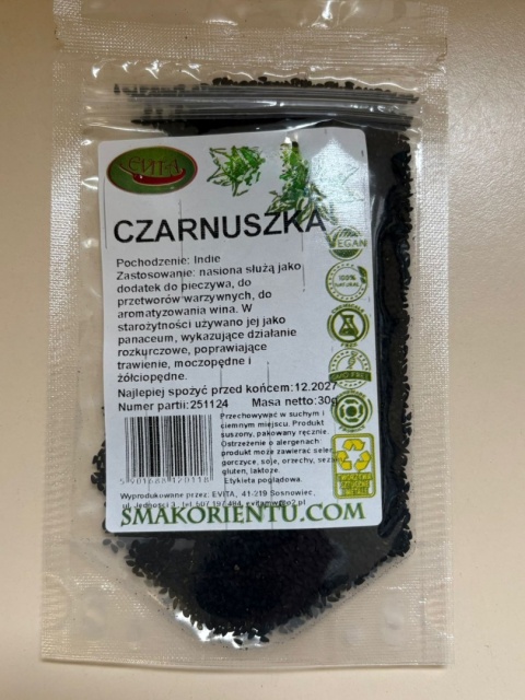 CZARNUSZKA 30g EVITA