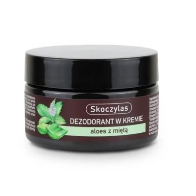 DEZODORANT W KREMIE ALOES Z MIĘTĄ 60 ml SKOCZYLAS