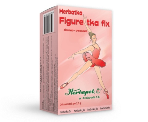 FIGURETKA HERBATKA ZIOŁ FIX HERBAPOL KRAKÓW FIX 20sasz