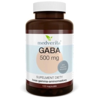 GABA 500 mg 100 kaps MEDVERITA