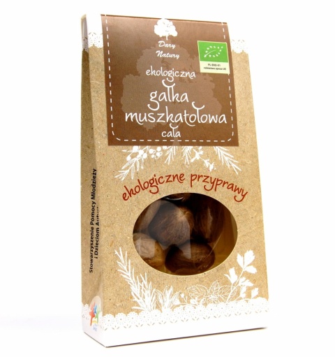 GAŁKA MUSZKATOŁOWA CAŁA 30g DARY NATURY