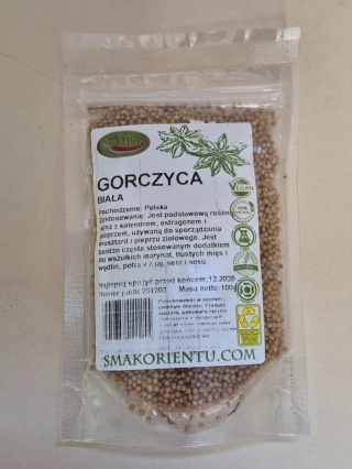GORCZYCA BIAŁA ZIARNA 100g EVITA