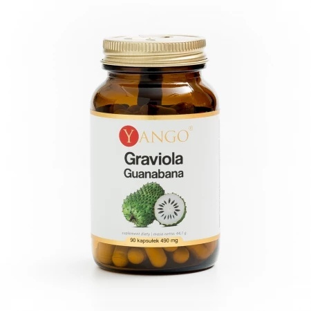 GRAVIOLA GUANABANA 90 kaps 490mg YANGO