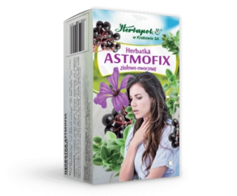 HERBATA ASTMOFIX 20sasz 2g HERBAPOL
