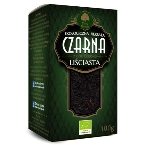 HERBATA CZARNA LISC. 100gEKO DARY NATURY