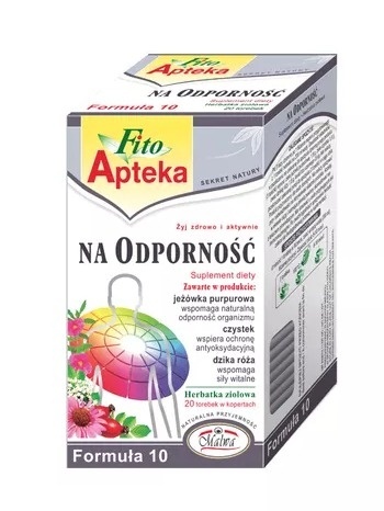 HERBATA NA ODPORNOŚĆ 20 sasz FITO APTEKA