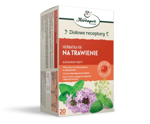 HERBATA NA TRAWIENIE FIX 20 SASZ, HERBAPOL
