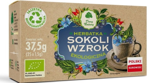 HERBATA SOKOLI WZROK EKO FIX 25 sasz. DARY NATURY