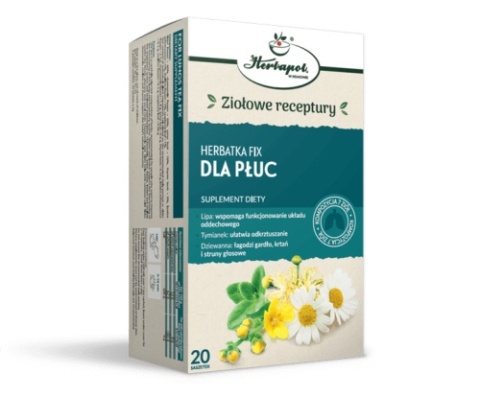 HERBATKA DLA PŁUC FIX HERBAPOL