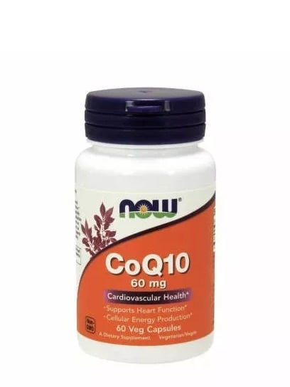 KOENZYM Q10 60mg 60kaps NOW