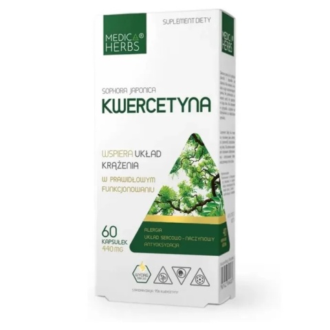KWERCETYNA 440mg 60 kps MEDICA HERBS