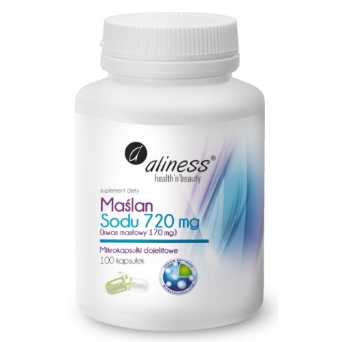 MAŚLAN SODU 550 mg 100KAPS ALINESS