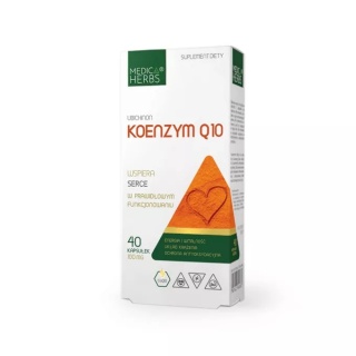 MEDICA HERBS KOENZYM Q10 UBICHINON 100 mg 40 kaps
