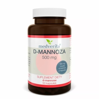 MEDVERITA D-MANNOZA 500MG50KAPS