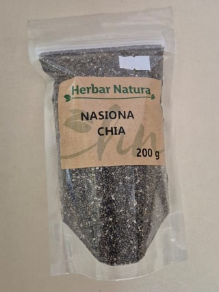 NASIONA CHIA 200g HERBAR NATURA