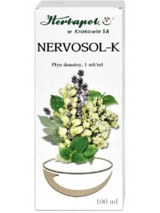 NERVOSOL-K 100ml HERBAPOL KRAKÓW