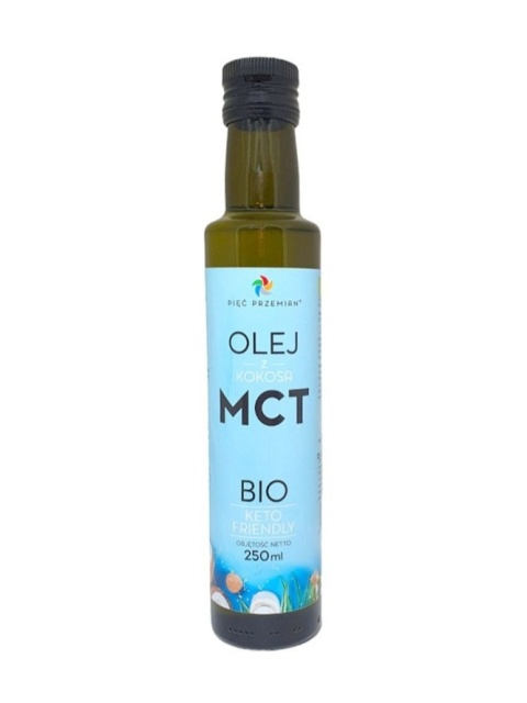 OLEJ Z KOKOSA MCT BIO 250 ml 5 PRZEMIAN