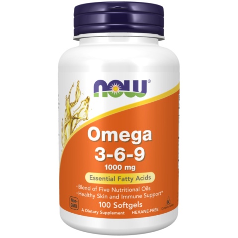 OMEGA 3-6- 9 100 kaps. NOW