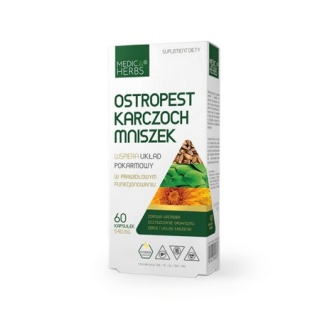 OSTROPEST+ KARCZOCH+ MNISZEK 60 kaps MEDICA HERBS