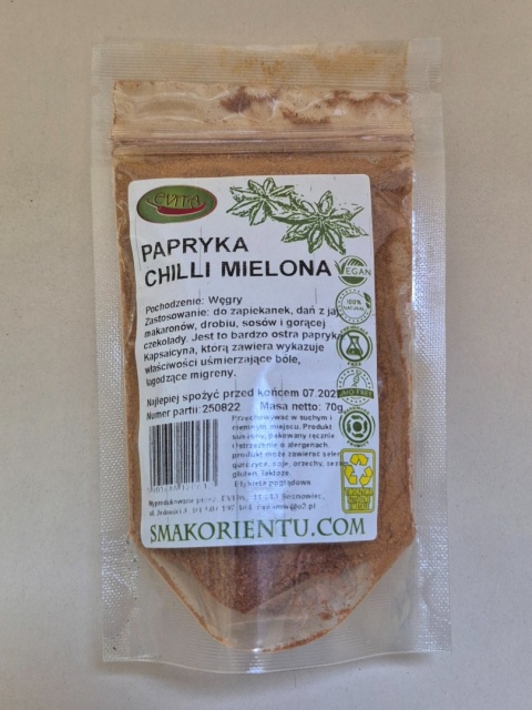 PAPRYKA CHILLI MIELONA 70g EVITA