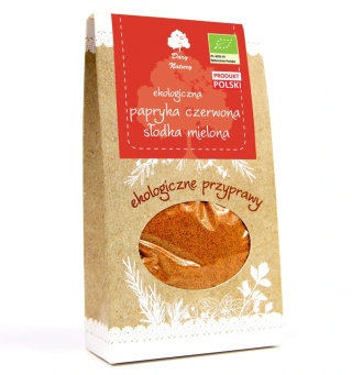 PAPRYKA CZERWONA SŁODKA MIELONA 50g DARY NATURY