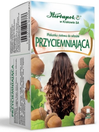 PŁUKANKA ZIOŁOWA DO WŁOSÓW PRZYCIEMNIAJĄCA HERBAPOL SA